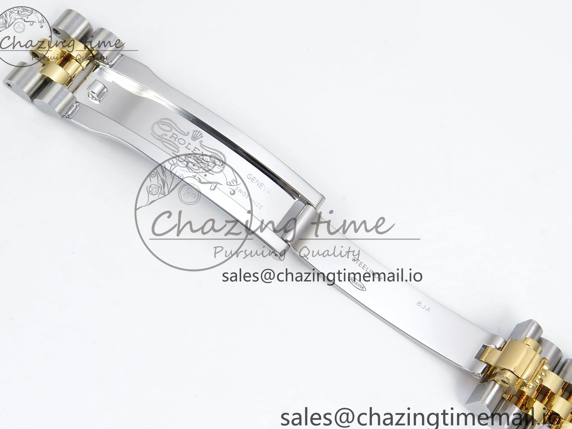 Good Copy Rolex Watches Jubilee Diamonds ETA Roman Dial 278383RBR MoistureWicking ARF SS Bracelet 904L DateJust Best 31 1:1 Bezel on White Edition Steel 407 YG 0108